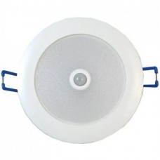 Φωτιστικό LED Στρογγυλό Χωνευτό 7W 230V 600lm Με Ανιχνευτή Κίνησης 99DS210